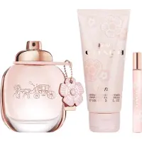 Coach Conjunto : Eau de Parfum floral para mulher 90 ml + Eau de Parfum floral para mulher 7,5 ml + Loção corporal floral para todo o corpo 100 ml