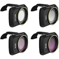 Sunnylife Conjunto De 4 Filtros Cpl Nd 4/8 Uv Para Dji Mini 2 (mm-fi9257)