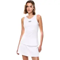 EA7 para mulher. 7W000314_AF14524 T-shirt Top Tennis Pro branca (XXL), Branco, Esportivo, Sportswear, Multisport, Viscoso, Sem mangas / corr