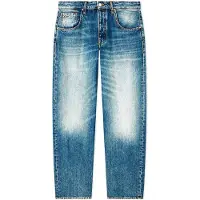 Armani Exchange para homem. XM000076AF24441MB001 Calças com 5 bolsos Calças azuis (32), Azul, Casual, Algodão