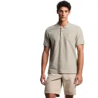 Emporio Armani para homem. EM000571_AF20428 Pólo Chevron taupe (XL), Casual, Algodão, Manga curta