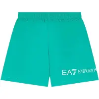 EA7 para menino. 7B000341_AF13049 Calções de banho para crianças verde (10Años= 142cm), Azul, Casual, Esportivo, Sintético, Sportswear, Mult