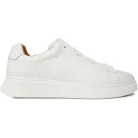 BOSS para homem. 50497887 Sapatos de couro Bulton brancos (43), Plano, Cordão, Casual
