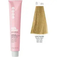 Milk shake Tinta de cabelo semipermanente Smoothie 100ml, paleta de cores 8 | 8N || Louro Claro
