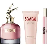 Jean Paul Gaultier Set : Scandal, Eau De Parfum, da donna, 50 ml + Scandal, Eau De Parfum, da donna, 6 ml *Miniatura + Scandal, idratante, lozione per