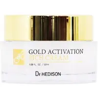 DR. HEDISON Gold Activation ouro 24K antienvelhecimento creme rico para o rosto 50 ml