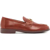 Armani Exchange para mulher. XW002579AF17474U6123 Mocassins elegantes castanhos (40), Marrom, Plano, 1 a 3cm, Nenhum, Casual