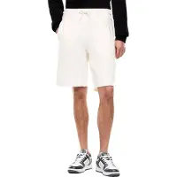 EA7 para homem. 7M001491_AF17787 Calções da série Logo M Branco (L), Casual, Esportivo, Algodão, Sportswear, Multisport