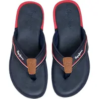 Pepe Jeans para homem. PMS900005 Sandália Barrel Club navy (43), Plano, Nenhum, Beachwear, Marinho