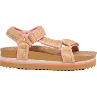 Pepe Jeans para mulher. PLS900027 Sandálias Unber laranja (39), 3 a 5cm, Velcro, Casual
