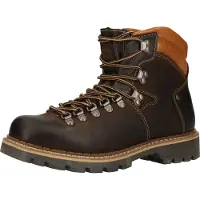 Dockers by Gerli Botas com atacadores chocolate / conhaque