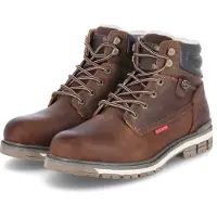 Dockers by Gerli Botas com atacadores chocolate / preto