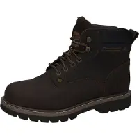 Dockers by Gerli Botas com atacadores castanho escuro / preto