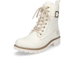 Rieker Botim com fivela branco