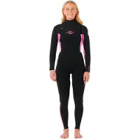 Rip Curl Fato De Neoprene De Manga Comprida Com Fecho No Peito Para Mulher Dawn Patrol 3/2 Mm Gb