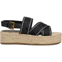 Pepe Jeans para mulher. PLS900013 Sandálias Lyla Dance preto (40), 3 a 5cm, Fivela, Casual