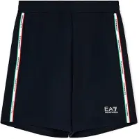 EA7 para homem. 7M001865_AF12660 Calças Italian Spirit azul-marinho (XXS), Casual, Esportivo, Algodão