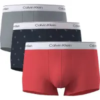 Calvin Klein Boxers Lv00nb4389 Trunk Low Rise 3 Unidades