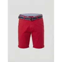KOROSHI Calças chino vermelho sangue