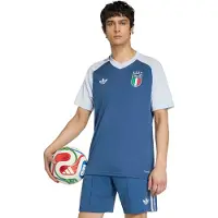 Adidas T-Shirt mangas curtas Preshirt Away Italy Football Jersey homens - Azul - EU L