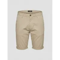 KOROSHI Calças chino branco lã