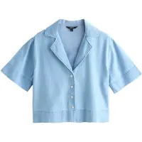 Next Blusa azul ganga