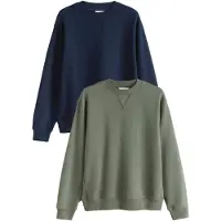 Next Sweatshirt navy / cáqui