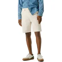 Pepe Jeans para homem. PM8000034 Short Regular Chino branco (28), Casual, Algodão