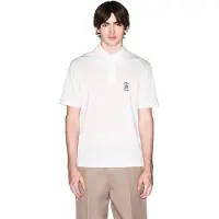 Armani Exchange para homem. XM002209AF10364U0009 Polo regular branco (M), Casual, Algodão, Manga curta
