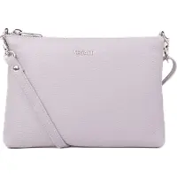 SEGALI Borsa A Tracolla In Pelle 5517 grigio — Borsa a tracolla