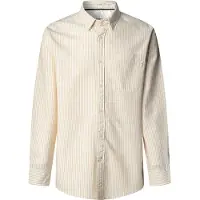 Pepe Jeans para homem. PM3091209 Camisa Prescot amarela (XL), Casual, Amarelo, Algodão, Manga comprida