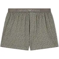 Emporio Armani para homem. EM000798_AF18885 Boxers Pattern Mix verde (L), Homewear, Algodão