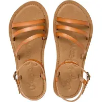 Pepe Jeans para mulher. PLS700018 Sandálias Rio Sandmarron (38), Marrom, Plano, Fivela, Casual
