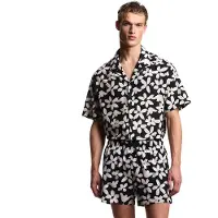 Emporio Armani para homem. EM000583_AF20443 Fato de banho azul águia (XXL), Beachwear, Poliéster