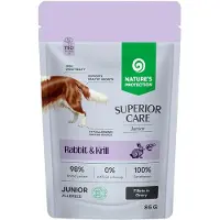 Nature´s Protection Superior Care Junior Coelho E Krill Comida Húmida Para Cães 12x85g