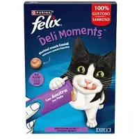 Purina Felix Deli Moments Comida Húmida Para Gato Com Pato 11x4x10g