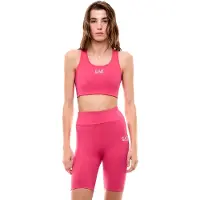EA7 para mulher. 7W000231_AF12625 Top VIGOR7 W rosa (L), Esportivo, Multisport, Poliamida, Sem mangas / correias