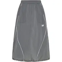New Balance Saia 'Sport Legacy Skirt' cinzento / cinzento-prateado