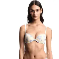 Emporio Armani para mulher. EW000379_AF19040 Soutien bege Vichy (90A), Homewear, Poliamida