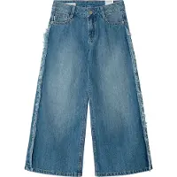 Pepe Jeans para menina. PG2000018 Calças de ganga Lexy Frayed azul (12años= 152cm), Casual, Algodão, Denim, moda infantil