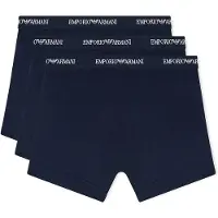 Emporio Armani para homem. EM000261_AF14132 Conjunto 3 Boxers Dia da Marinha (XXL), Homewear, Algodão, Marinho
