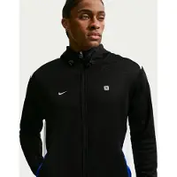Nike Casaco em moletão 'SHOX' azul / preto / branco