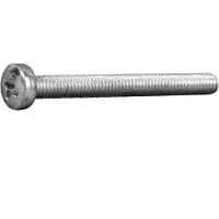 Cofan Parafuso De Máquina Com Cabeça Panela Din-7985 Pz C-6 M5x10 Mm 500 Unidades