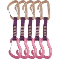 BEAL - Costuras rápidas escalada - Pulp Quickdraw 11cm Pack Matt Pink para Unissexo - Rosa