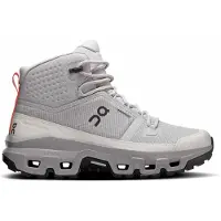 ON - Calçado caminhada mulher - Cloudrock Mid WP W Glacier/Alloy para Mulher - Tamanho 37.5 - Cinzento