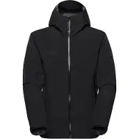 Mammut - Vestuário caminhada - Crag HS Hooded Jacket Men Black para Homem - Tamanho S - Preto
