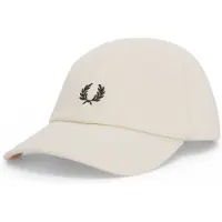Fred perry para homem. HW2295 Boné clássico em piqué bege (OSFA), Casual, Algodão