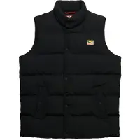 Superdry para homem. M5012426A Colete com capuz NON Everest preto (XXL), Casual, Ao ar livre, Nylon reciclado