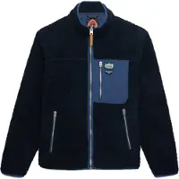 Superdry Moletom Com Fecho Vintage Retro Fleece