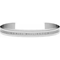 Daniel Wellington Pulseira de aço maciço Elan DW0040014 fascinante - Comprimento: 15,5 cm